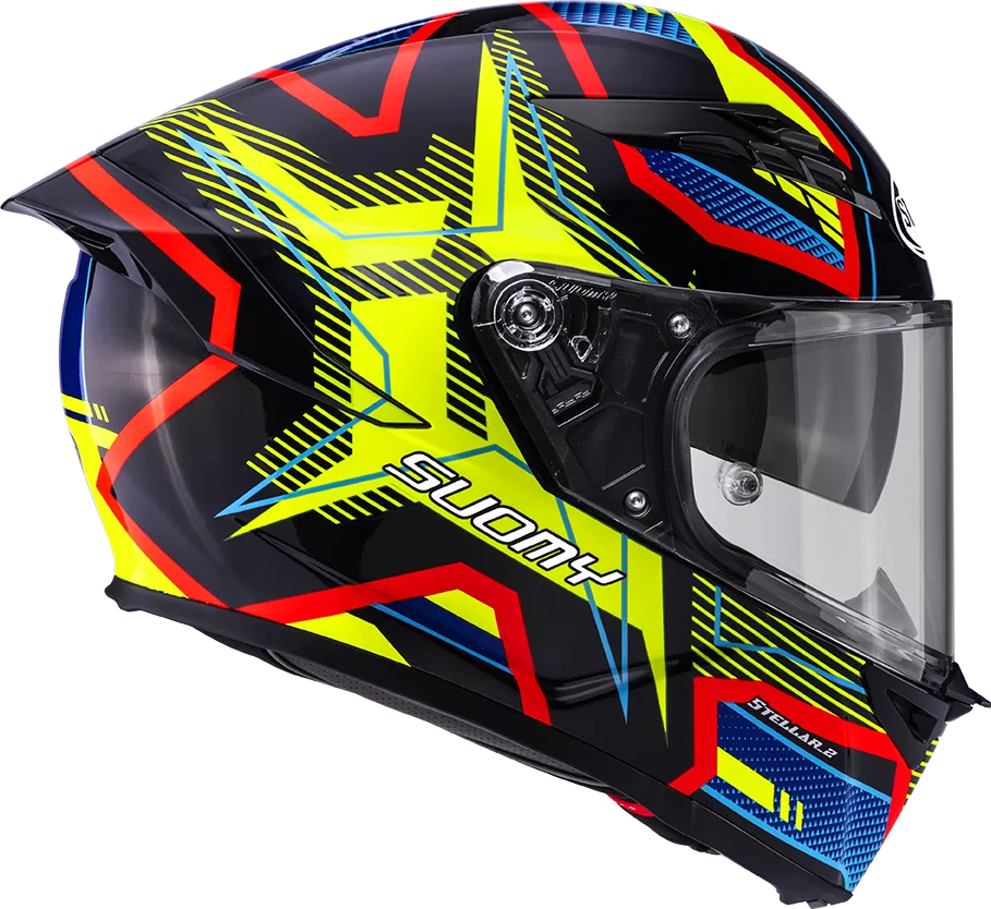 CASCO SUOMY STELLAR 2 BLACKSTAR BLUE/YELLOW