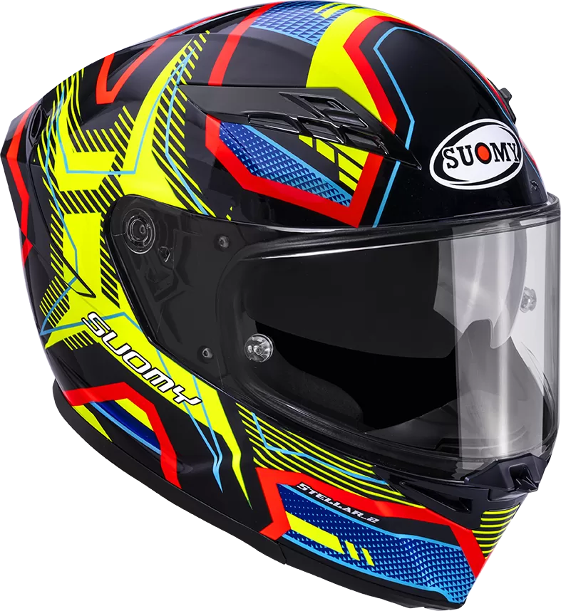CASCO SUOMY STELLAR 2 BLACKSTAR BLUE/YELLOW