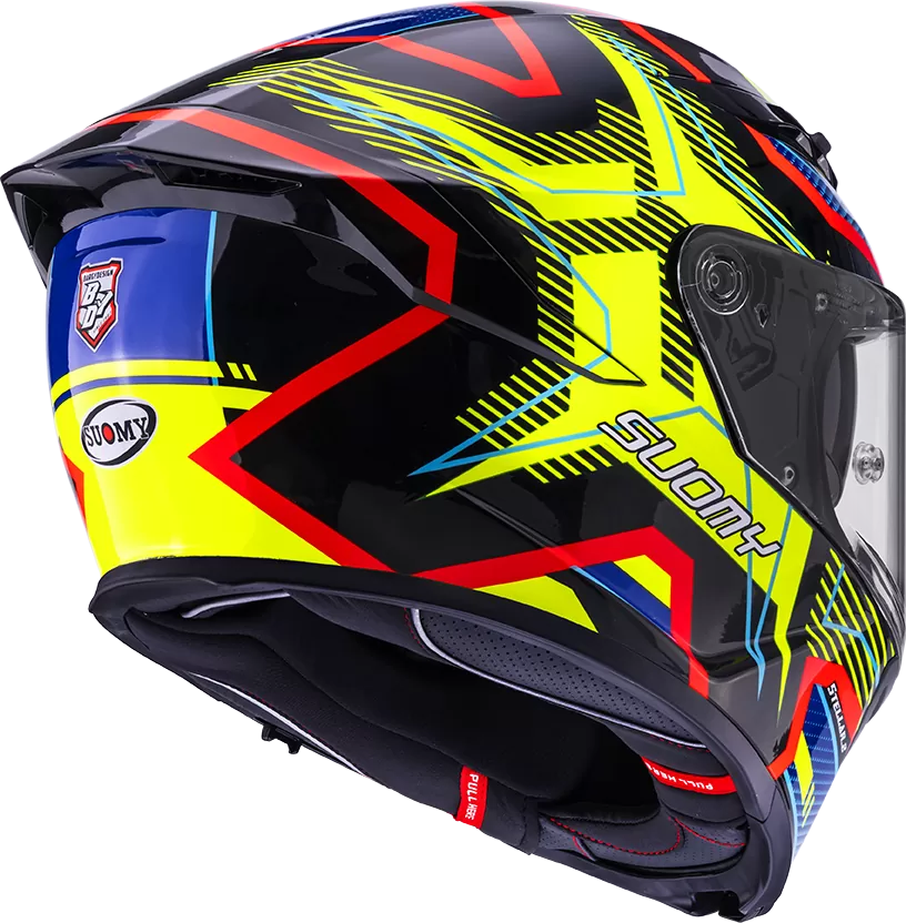 CASCO SUOMY STELLAR 2 BLACKSTAR BLUE/YELLOW