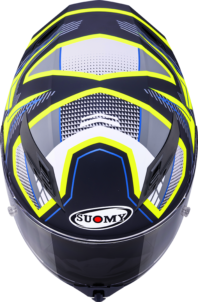 CASCO SUOMY STELLAR 2 BLACKSTAR MATT BLACK/YELLOW