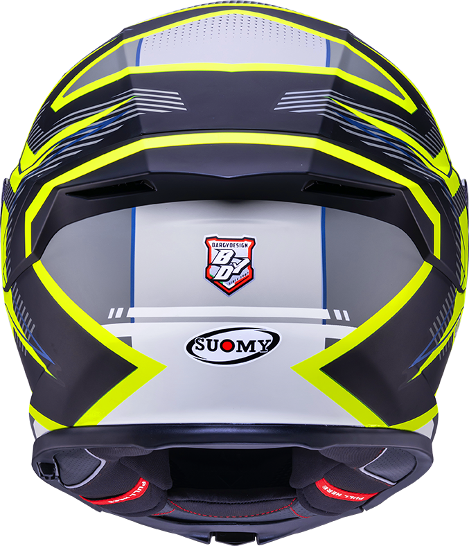 CASCO SUOMY STELLAR 2 BLACKSTAR MATT BLACK/YELLOW