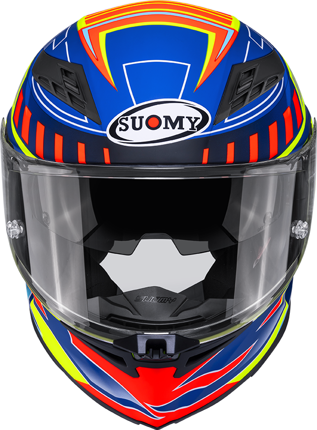 CASCO SUOMY STELLAR 2 DEEPSPACE MATT YELLOW/BLUE
