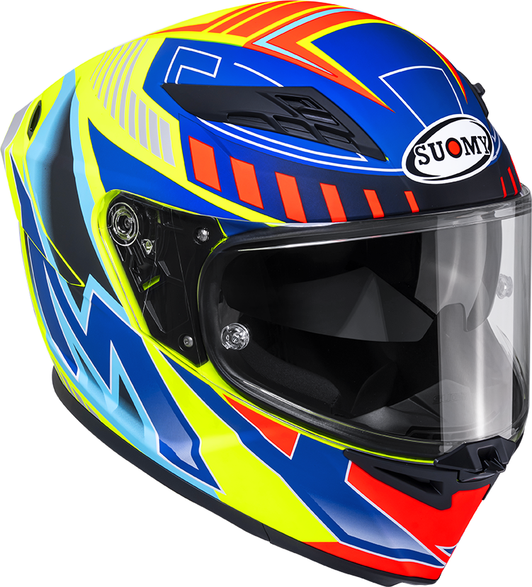 CASCO SUOMY STELLAR 2 DEEPSPACE MATT YELLOW/BLUE