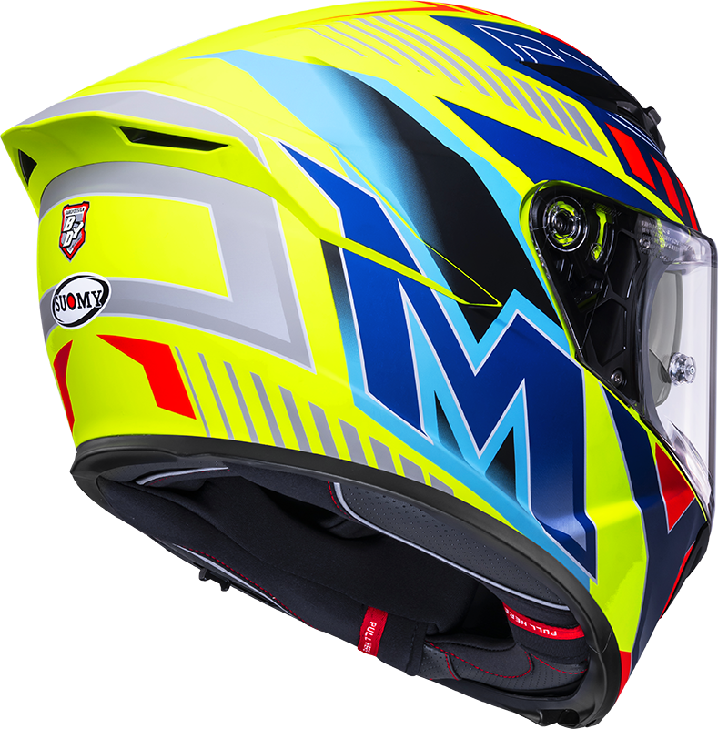 CASCO SUOMY STELLAR 2 DEEPSPACE MATT YELLOW/BLUE