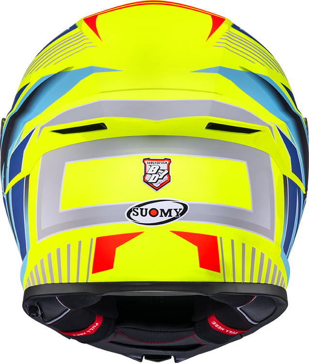 CASCO SUOMY STELLAR 2 DEEPSPACE MATT YELLOW/BLUE
