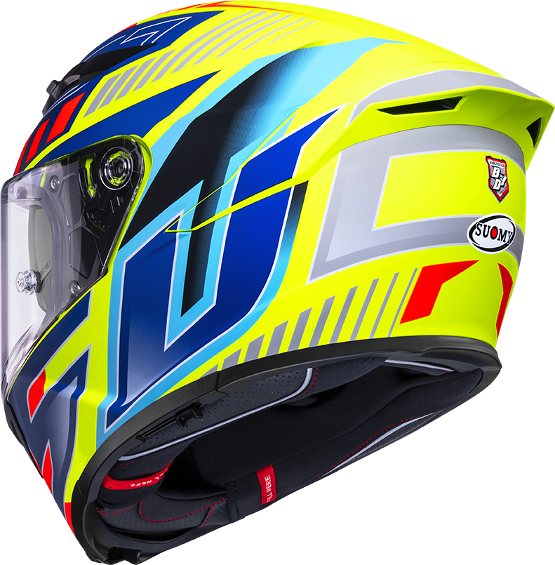 CASCO SUOMY STELLAR 2 DEEPSPACE MATT YELLOW/BLUE