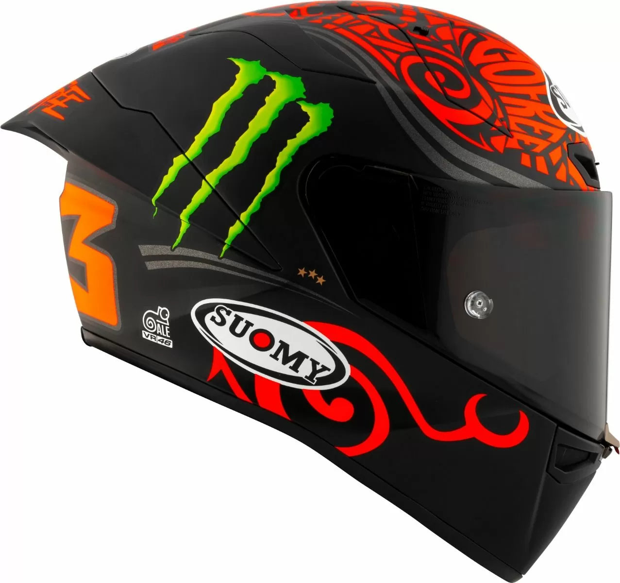 CASCO SUOMY S1-XR GP REPLICA BAGNAIA MONSTER 2024 MATT