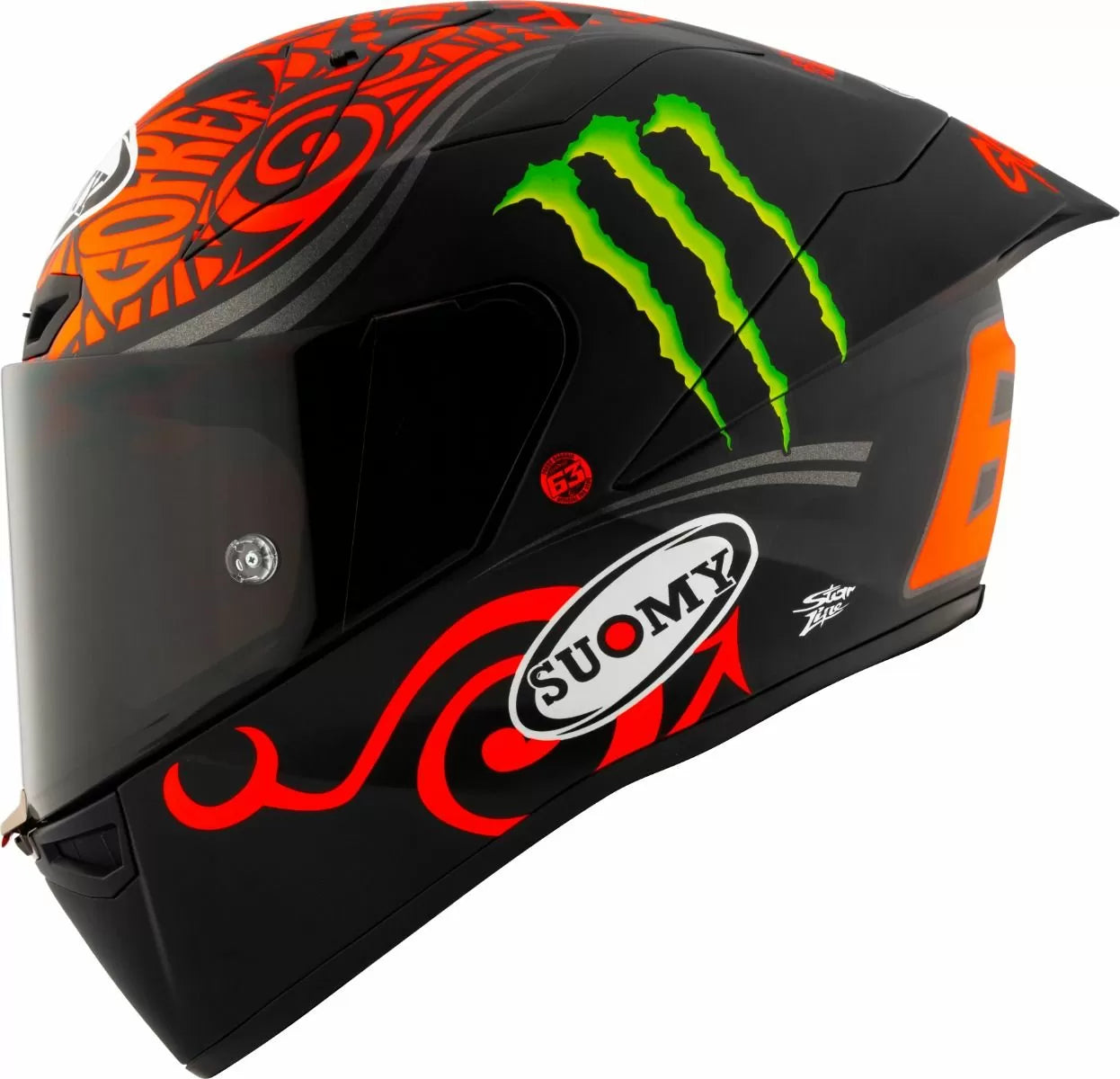 CASCO SUOMY S1-XR GP REPLICA BAGNAIA MONSTER 2024 MATT