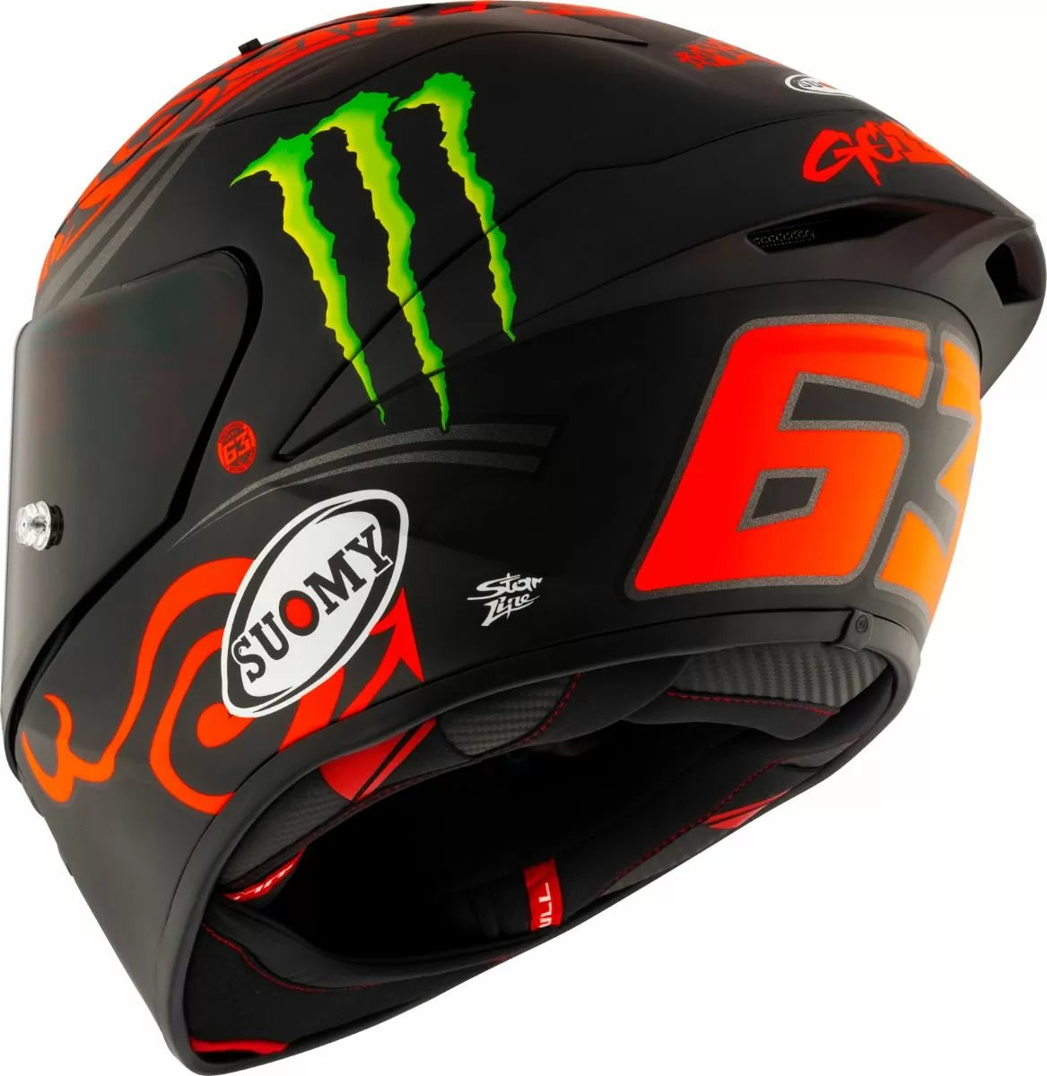 CASCO SUOMY S1-XR GP REPLICA BAGNAIA MONSTER 2024 MATT