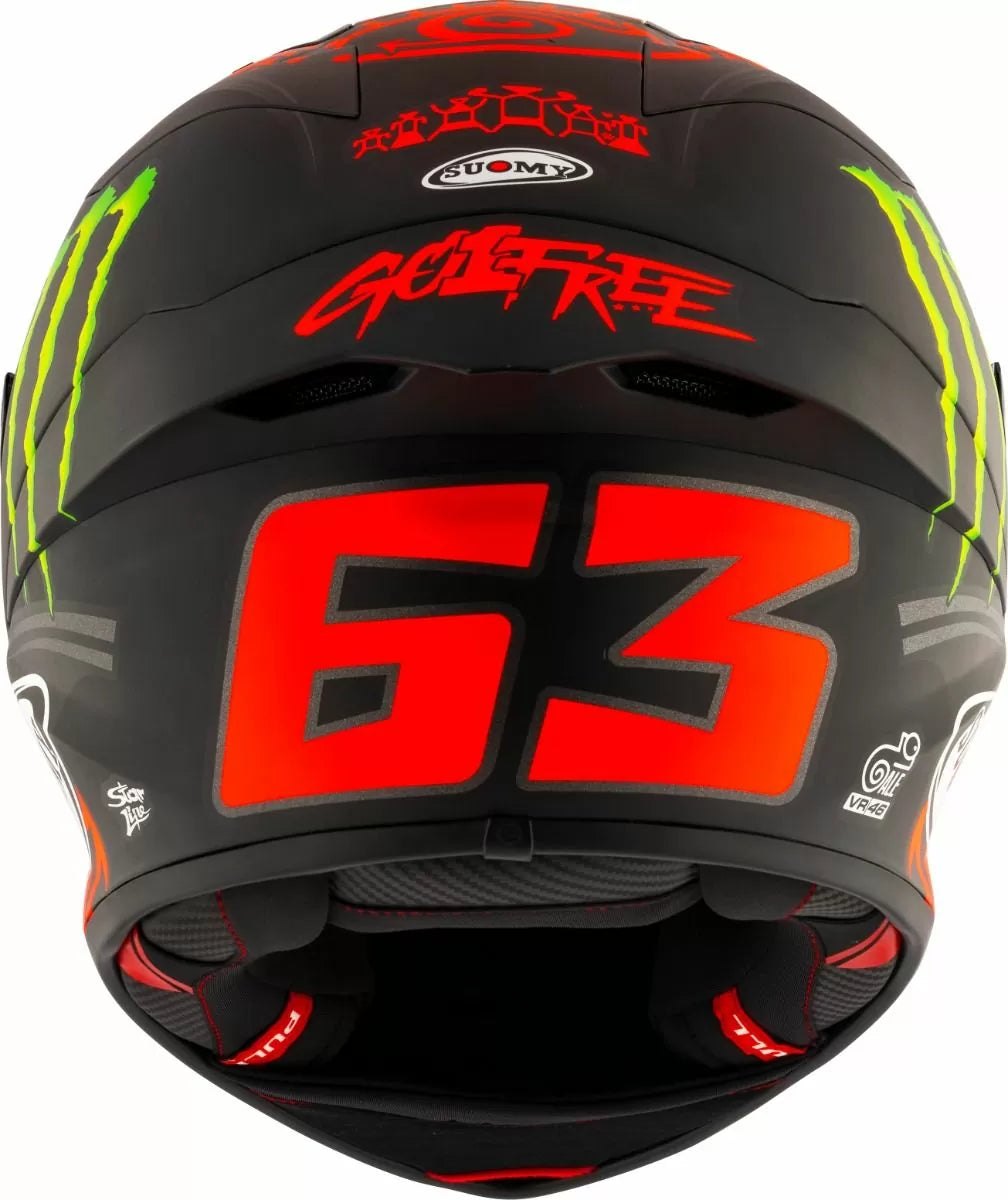 CASCO SUOMY S1-XR GP REPLICA BAGNAIA MONSTER 2024 MATT