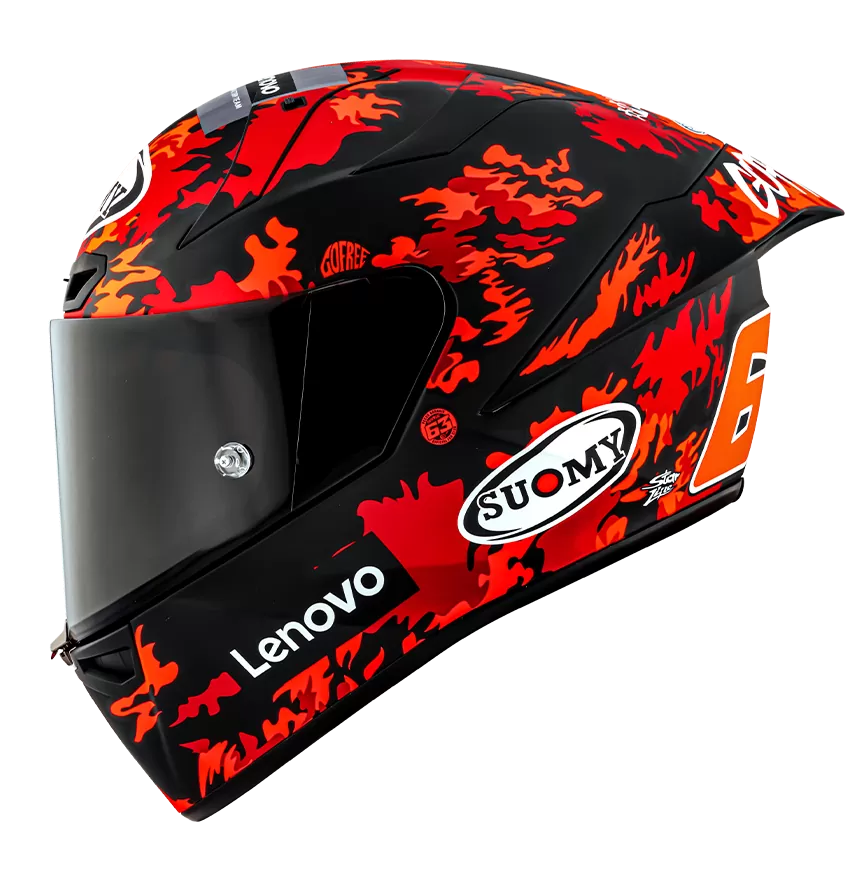 CASCO SUOMY S1-XR GP REPLICA BAGNAIA 2025 MATT
