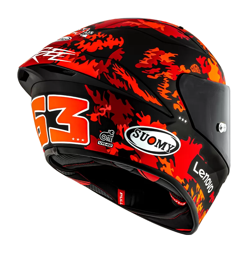 CASCO SUOMY S1-XR GP REPLICA BAGNAIA 2025 MATT