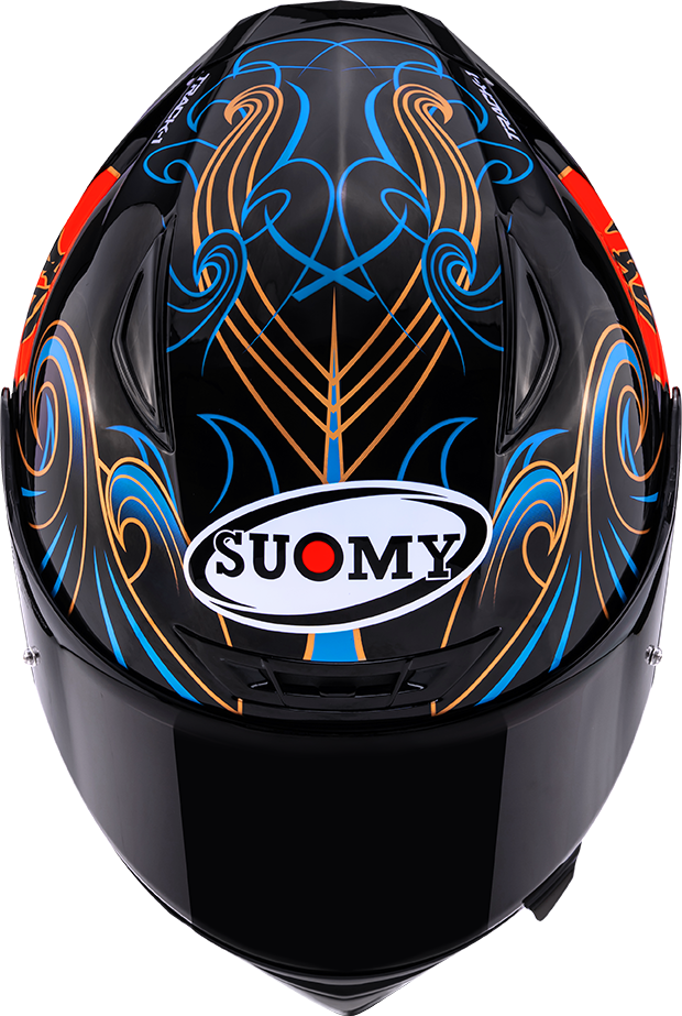 CASCO SUOMY TRACK-1 WAVES BLACK