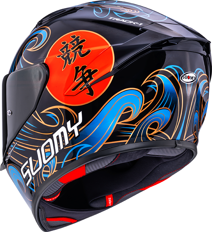CASCO SUOMY TRACK-1 WAVES BLACK