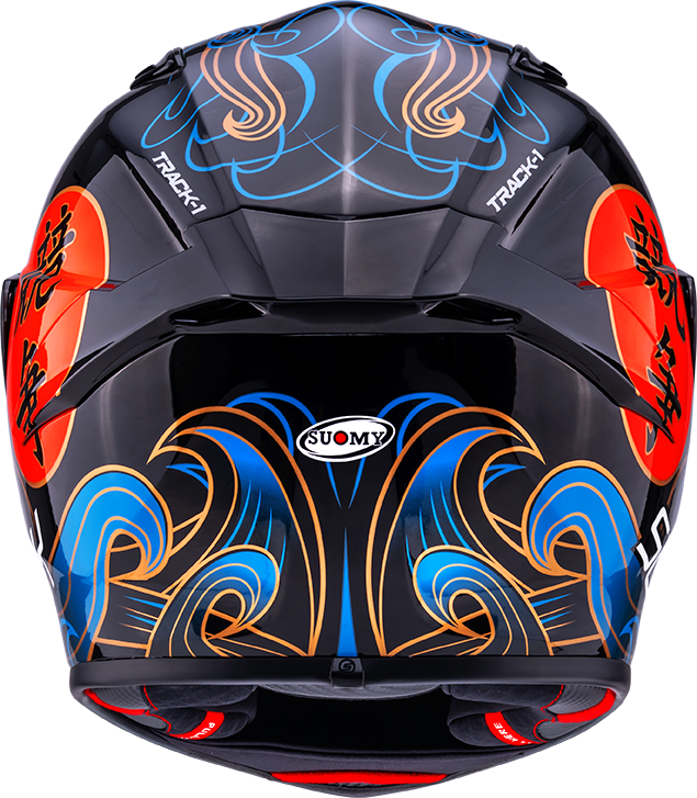 CASCO SUOMY TRACK-1 WAVES BLACK