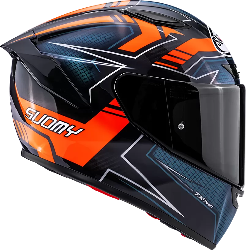 CASCO SUOMY TX-PRO FLAWLESS ORANGE