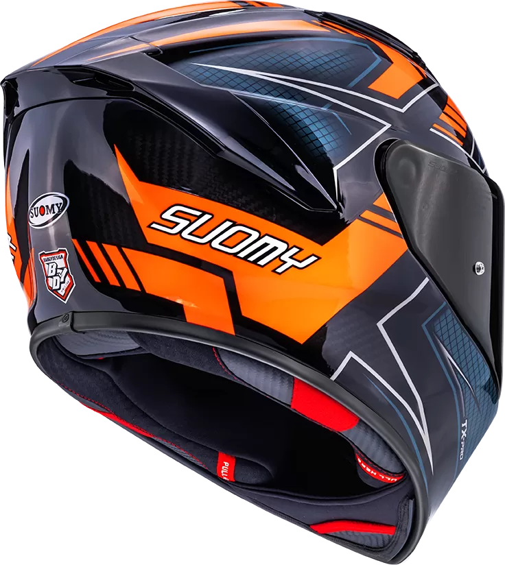 CASCO SUOMY TX-PRO FLAWLESS ORANGE