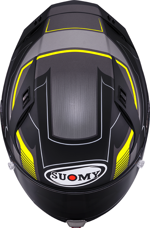 CASCO SUOMY SPEEDSTAR 2 VISUAL MATT YELLOW