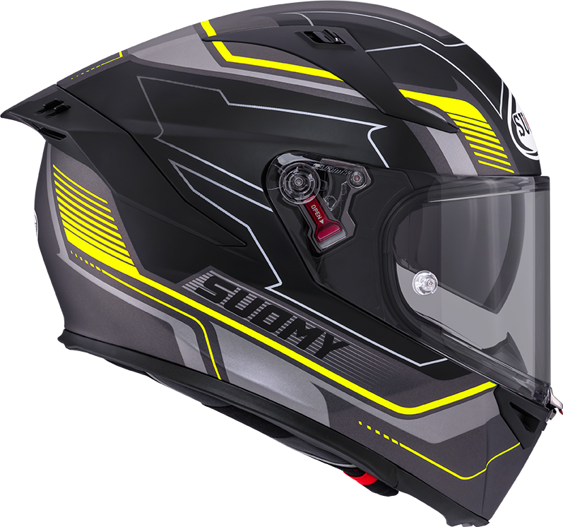 CASCO SUOMY SPEEDSTAR 2 VISUAL MATT YELLOW