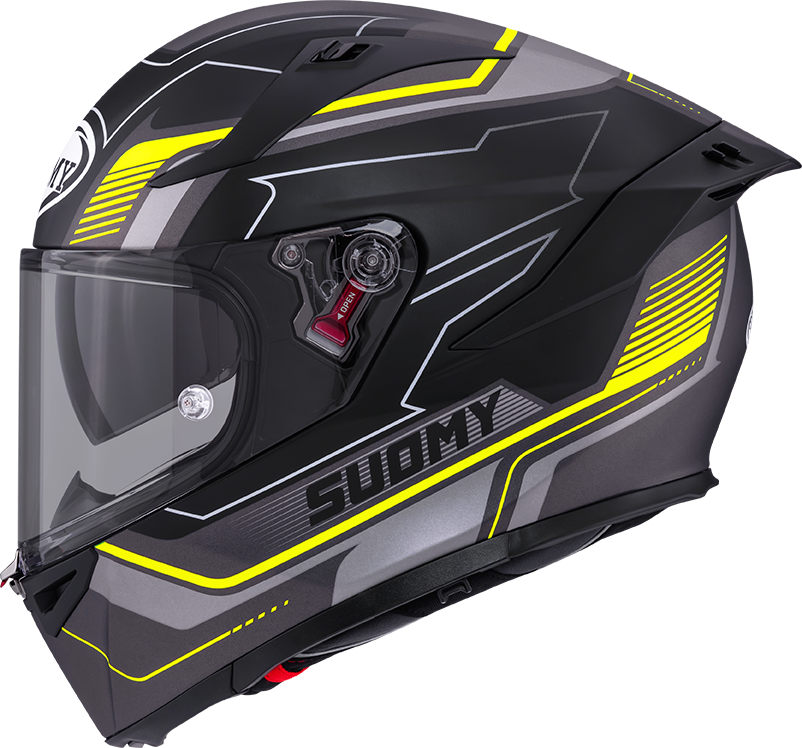 CASCO SUOMY SPEEDSTAR 2 VISUAL MATT YELLOW