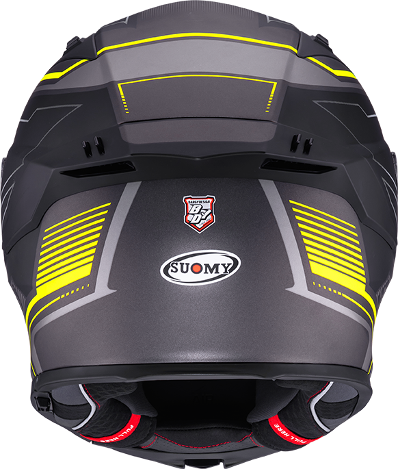 CASCO SUOMY SPEEDSTAR 2 VISUAL MATT YELLOW