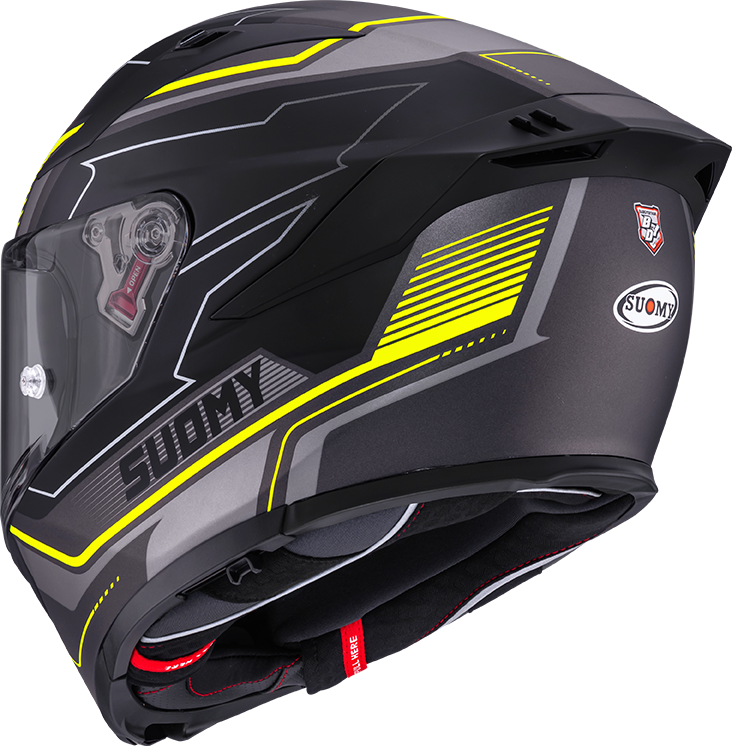 CASCO SUOMY SPEEDSTAR 2 VISUAL MATT YELLOW