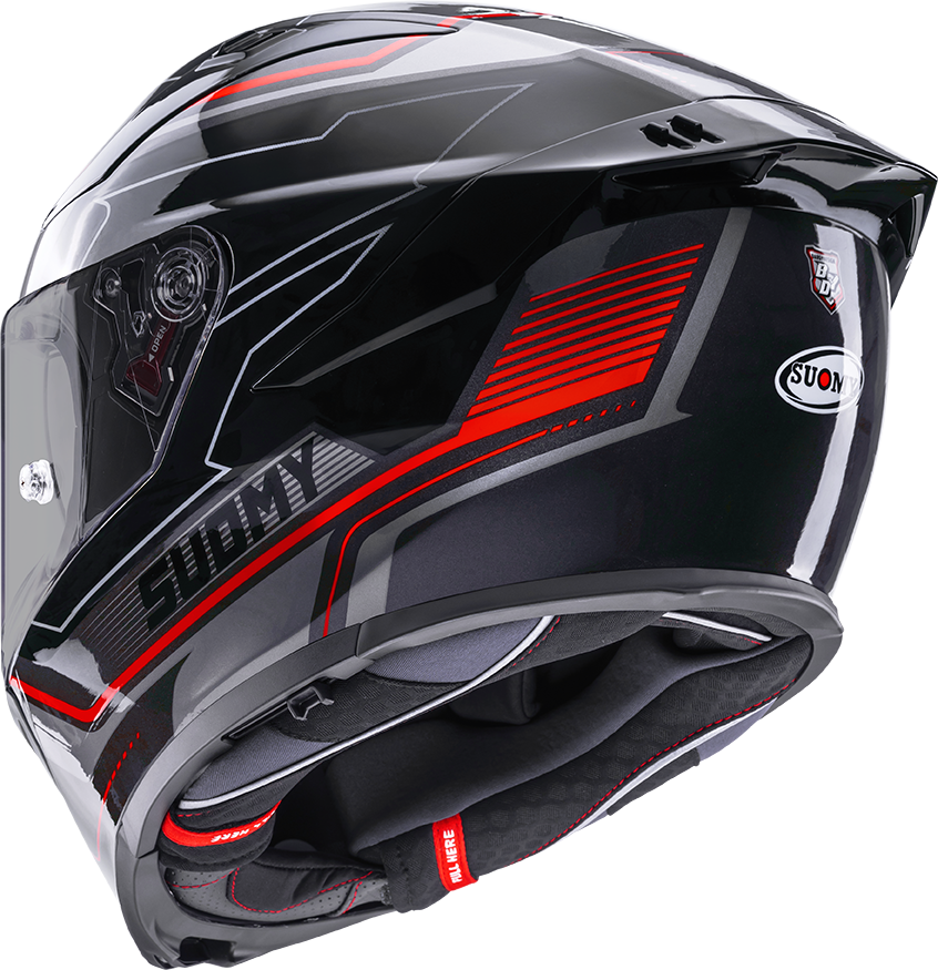 CASCO SUOMY SPEEDSTAR 2 VISUAL RED