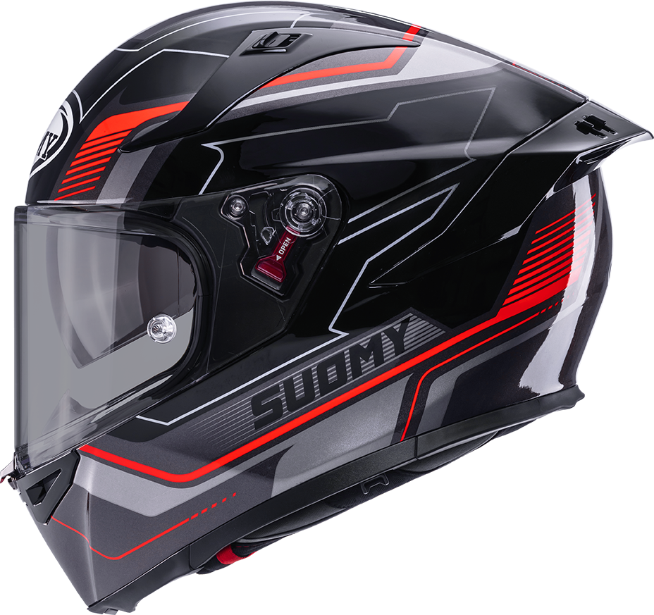 CASCO SUOMY SPEEDSTAR 2 VISUAL RED
