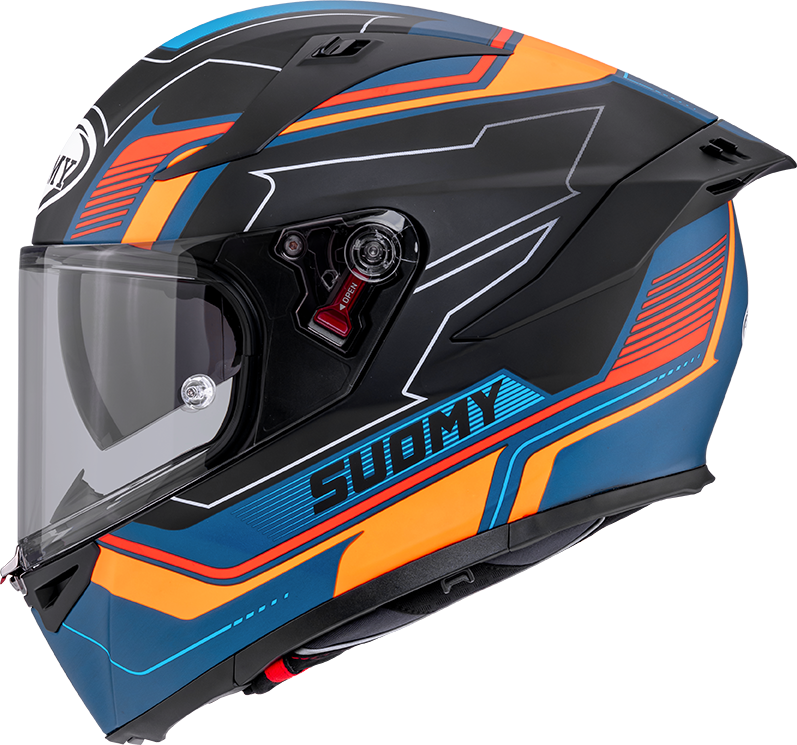 CASCO SUOMY SPEEDSTAR 2 VISUAL MATT ORANGE