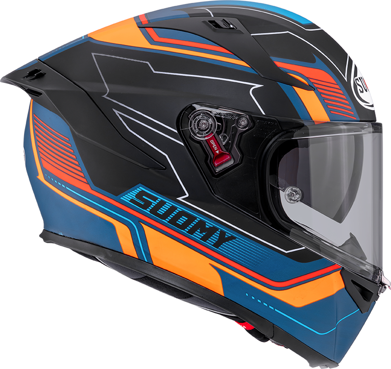 CASCO SUOMY SPEEDSTAR 2 VISUAL MATT ORANGE