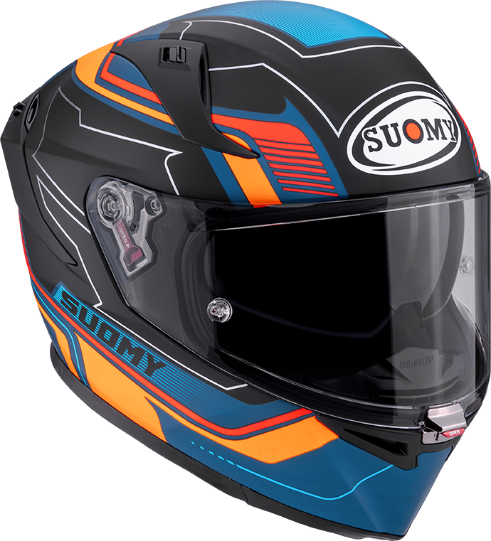 CASCO SUOMY SPEEDSTAR 2 VISUAL MATT ORANGE