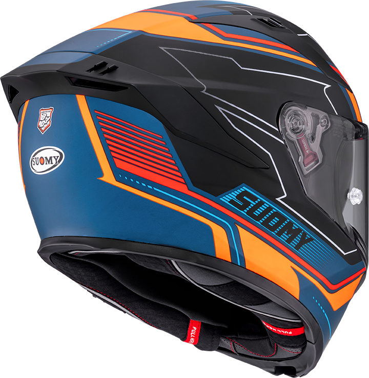 CASCO SUOMY SPEEDSTAR 2 VISUAL MATT ORANGE