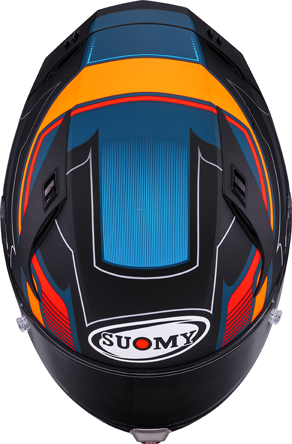 CASCO SUOMY SPEEDSTAR 2 VISUAL MATT ORANGE
