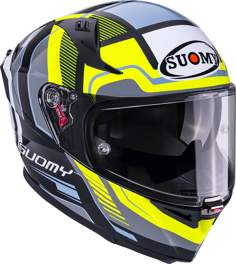 CASCO SUOMY SPEEDSTAR 2 PARALLAX YELLOW