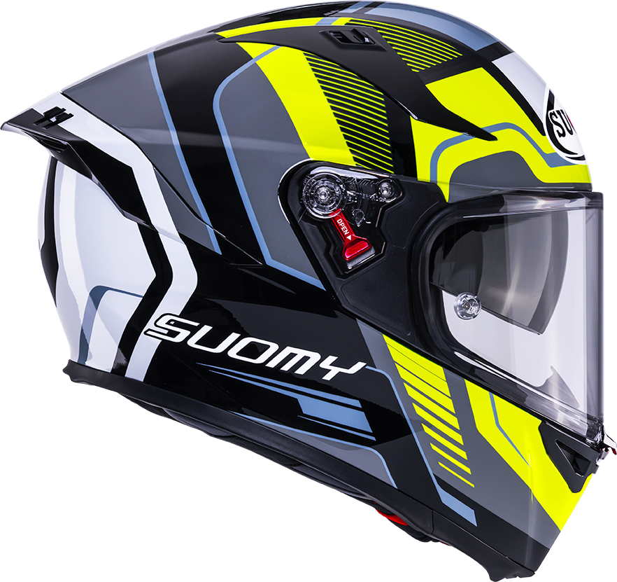 CASCO SUOMY SPEEDSTAR 2 PARALLAX YELLOW