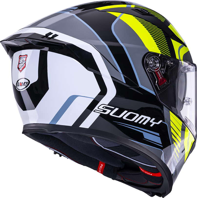 CASCO SUOMY SPEEDSTAR 2 PARALLAX YELLOW