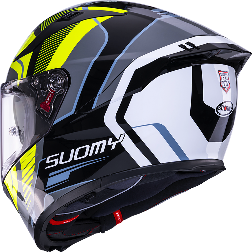 CASCO SUOMY SPEEDSTAR 2 PARALLAX YELLOW