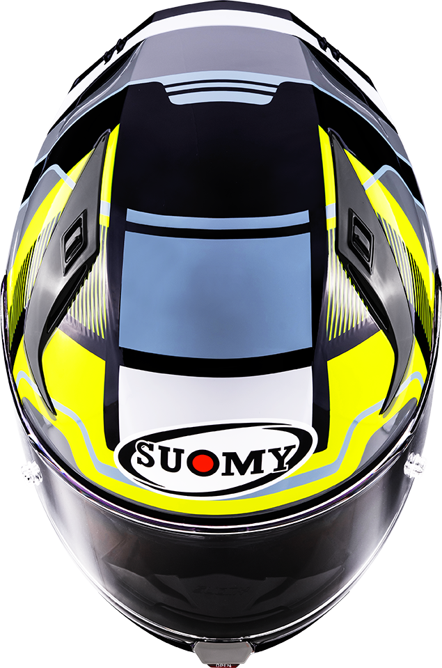 CASCO SUOMY SPEEDSTAR 2 PARALLAX YELLOW