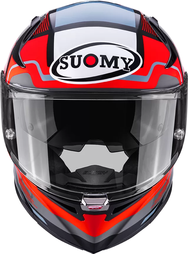 CASCO SUOMY SPEEDSTAR 2 PARALLAX RED
