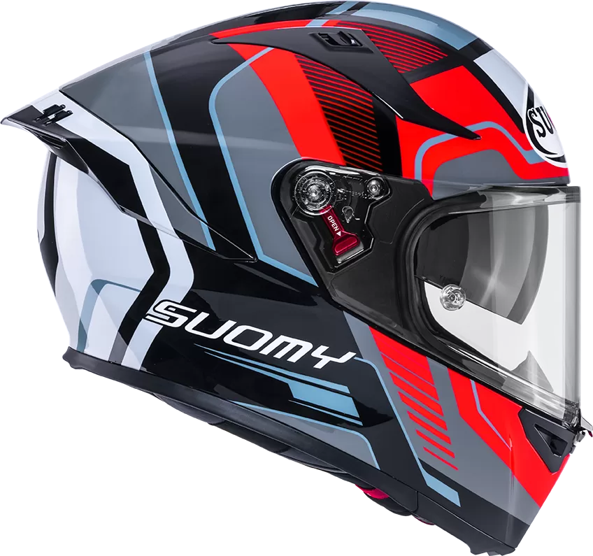 CASCO SUOMY SPEEDSTAR 2 PARALLAX RED