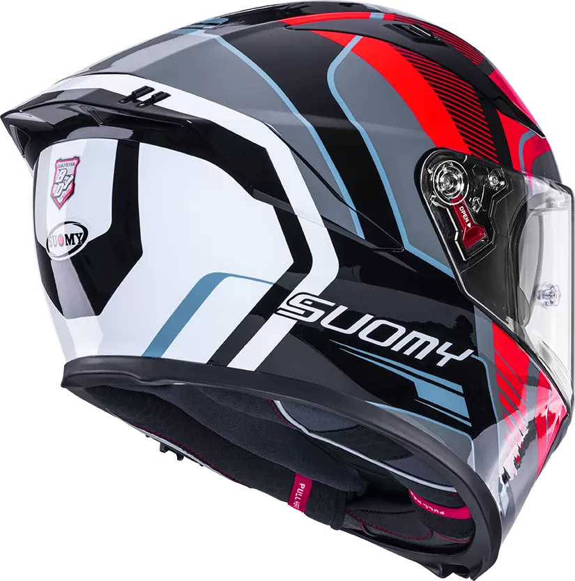 CASCO SUOMY SPEEDSTAR 2 PARALLAX RED