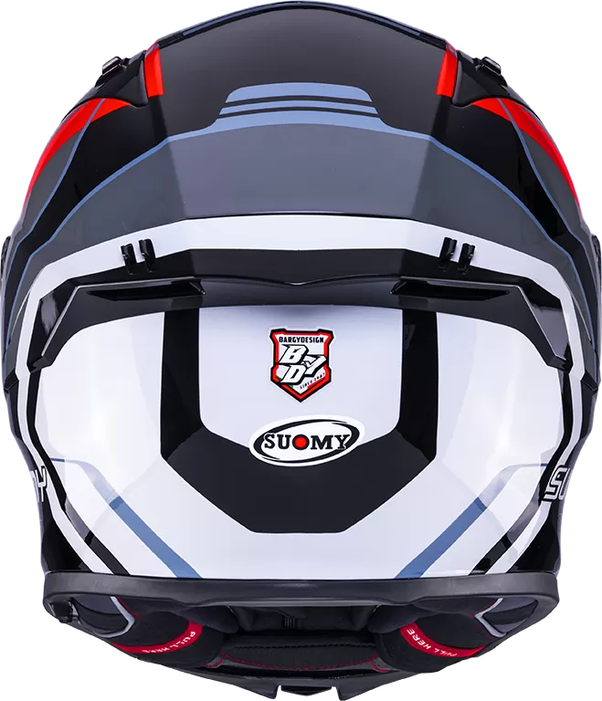 CASCO SUOMY SPEEDSTAR 2 PARALLAX RED
