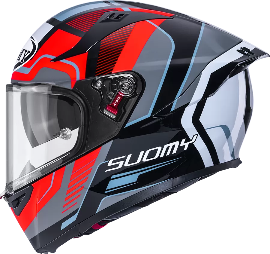 CASCO SUOMY SPEEDSTAR 2 PARALLAX RED