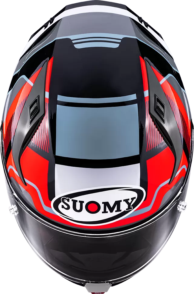 CASCO SUOMY SPEEDSTAR 2 PARALLAX RED