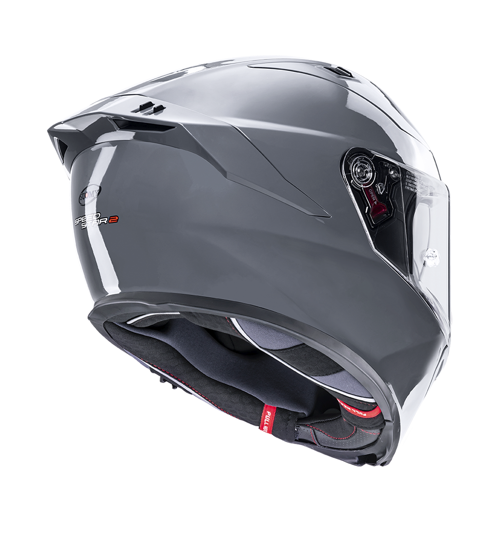 CASCO SUOMY SPEEDSTAR 2 PLAIN GRL GREY