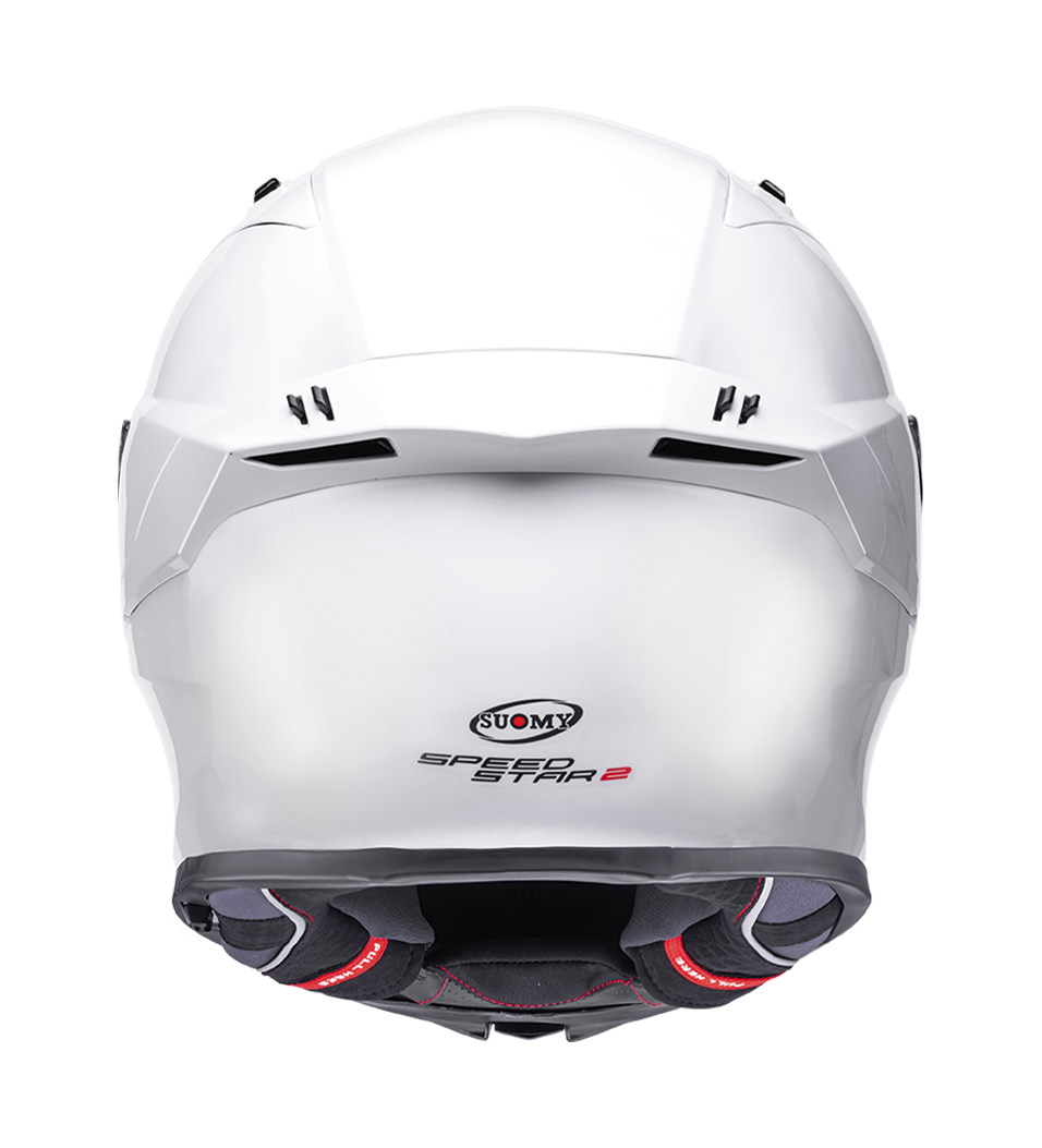CASCO SUOMY SPEEDSTAR 2 PLAIN WHITE