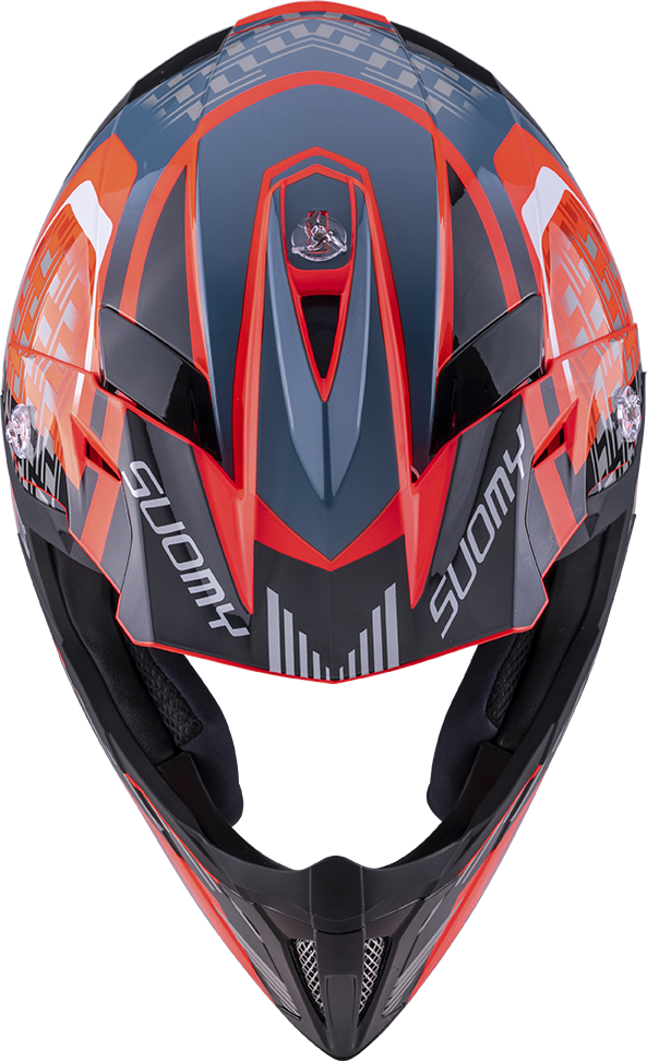 CASCO SUOMY X-WING MOTLEY RED/BLACK