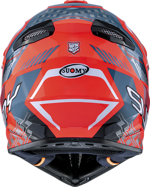 CASCO SUOMY X-WING MOTLEY RED/BLACK