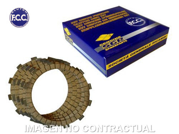 KIT DISCOS EMBRAGUE FCC YAMAHA YZF 600 THUNDERCAT