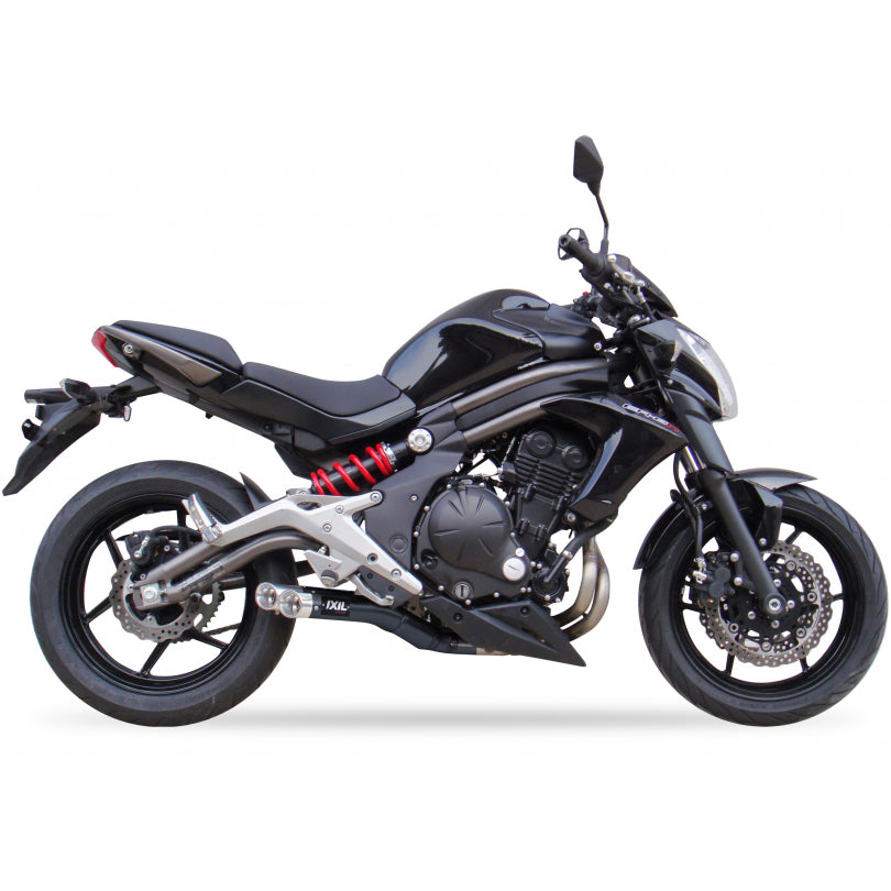ESCAPE IXIL FULL SYSTEM - DUAL HYPERLOW BLACK XL - KAWASAKI VERSYS 650 21-22 (LE650E F)